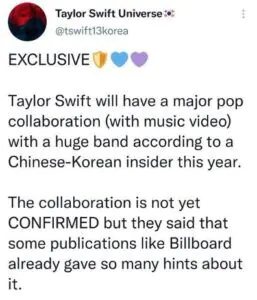 Rộ tin Taylor Swift xuất hiện trong project 4+1 của BlackPink