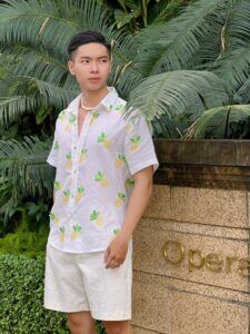 Hotboy Gia Thắng gợi ý mix đồ du lịch mùa hè cùng thương hiệu REO Concept