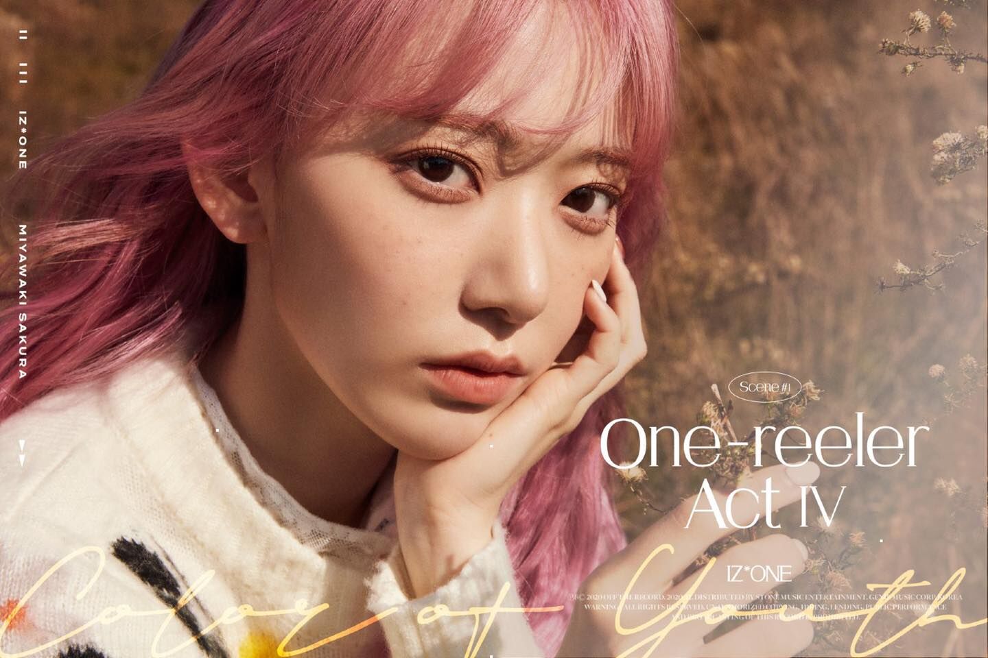 IZ*ONE tung ảnh teaser đậm chất điện ảnh cho mini album thứ 4 One-Reeler/Act IV 
