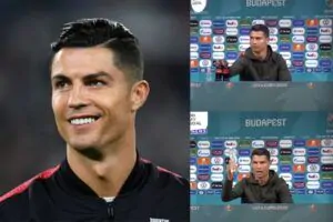 Cristiano Ronaldo khiến Coca Cola bốc hơi 92.712 tỷ VNĐ khi khuyên mọi người uống nước lọc?