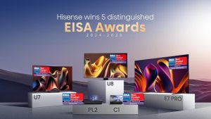 Hisense Giành Giải Thưởng EISA 2024-2025 Cho Thành Quả Đổi Mới Và Chất Lượng Xuất Sắc