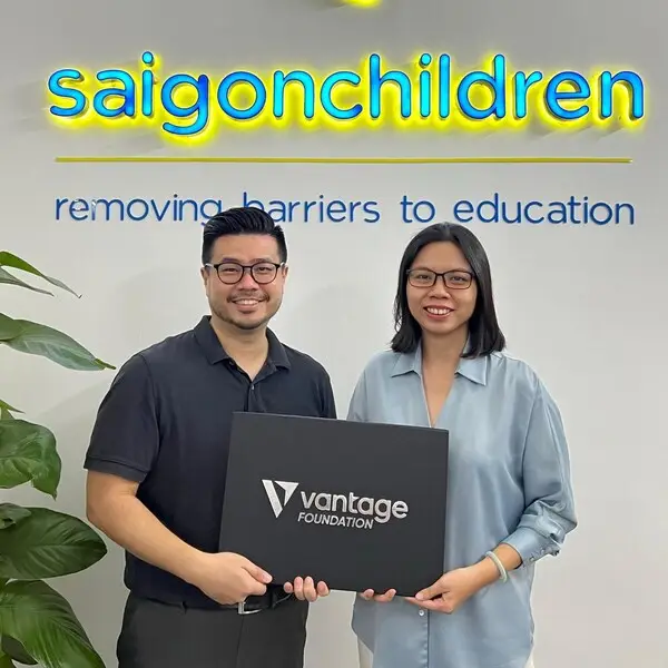 Vantage Foundation Hỗ Trợ Tổ Chức Từ Thiện Saigon Children's Charity 