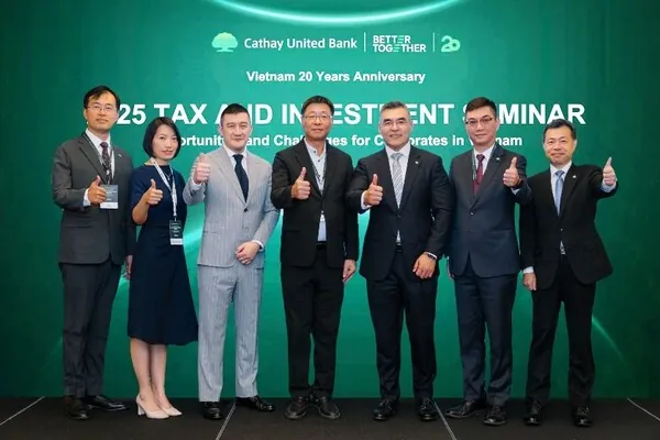 Ngân Hàng Cathay United Bank Tổ Chức Hội Thảo Thuế Và Đầu Tư Việt Nam Về Tác Động Thuế Quan Và Thay Đổi Chuỗi Cung Ứng