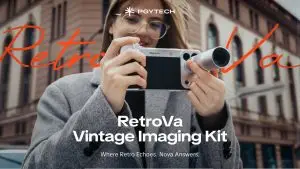 PGYTECH Ra Mắt RetrVa Trên Kickstarter, Đổi Mới Trải Nghiệm Nhiếp Ảnh Di Động Lấy Cảm Hứng Từ Máy Ảnh