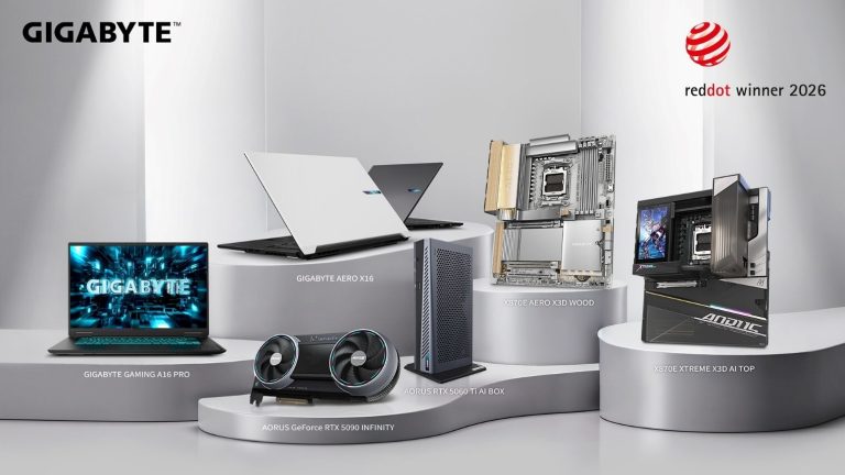 GIGABYTE Giành Giải Thưởng Thiết Kế Red Dot Cho Dòng Sản Phẩm AI 