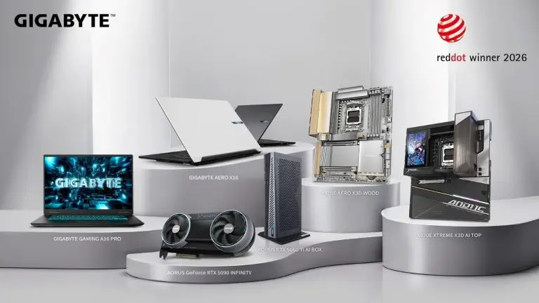 GIGABYTE Giành Giải Thưởng Thiết Kế Red Dot Cho Dòng Sản Phẩm AI 