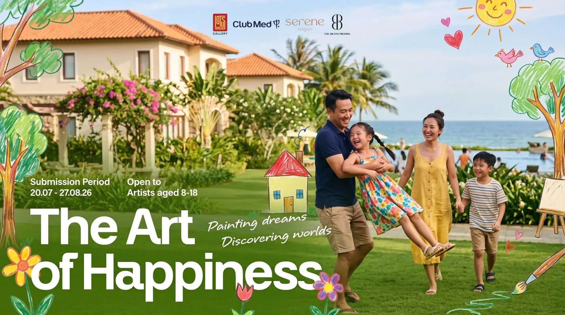The Art of Happiness: Cuộc Thi Hội Họa Toàn Quốc Tôn Vinh Sức Sáng Tạo Của Thế Hệ Trẻ Việt Nam